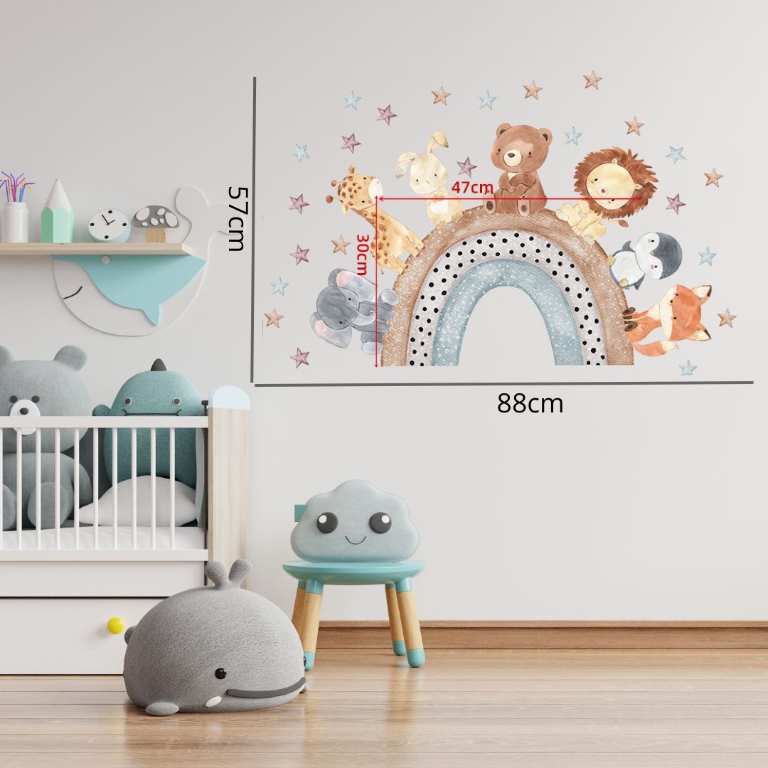 Stickers chambre bébé prénom 30cm – Stickersjuice